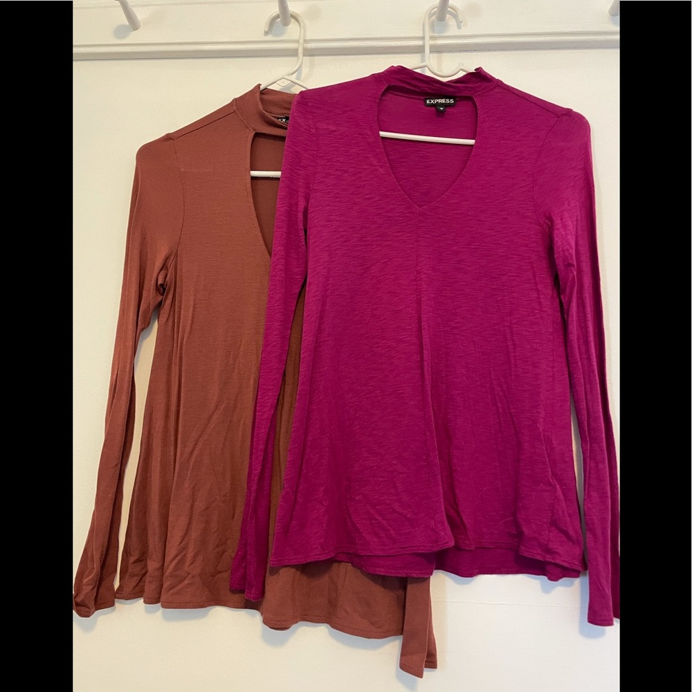2 for 1 deal! Express long sleeve shirt